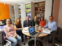 Umweltteam mit Gutachter